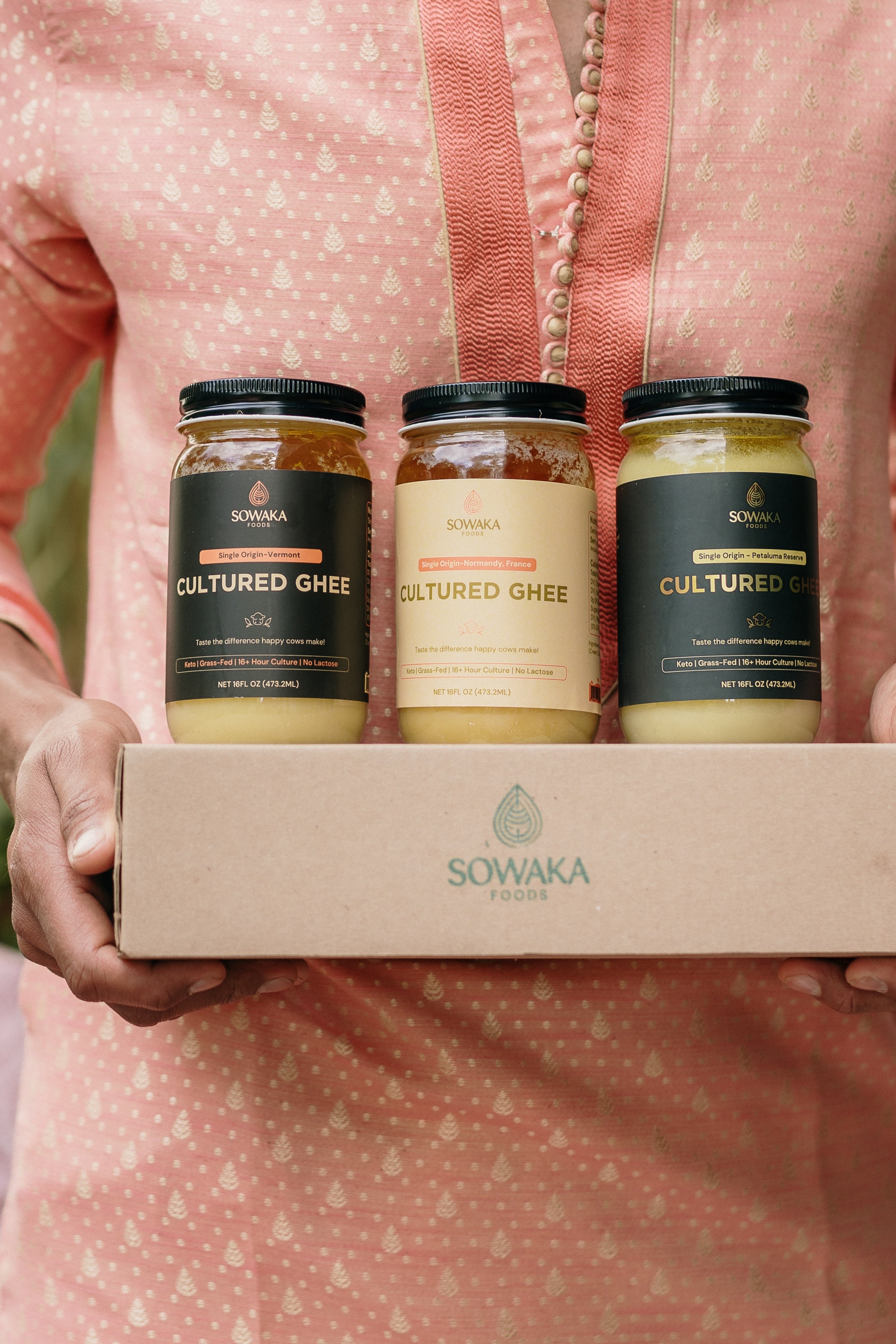Sampler Pack - Single Origin Cultured Ghee
