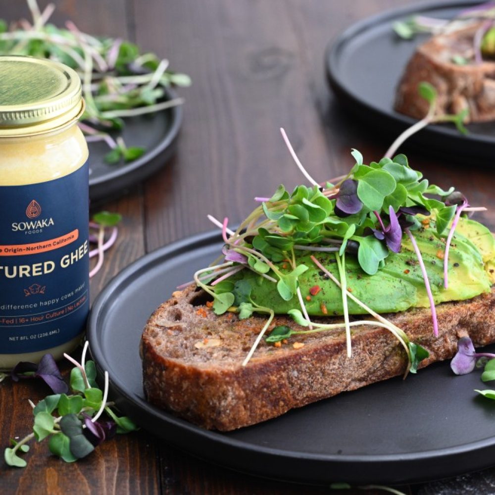 Ghee Avocado Toast