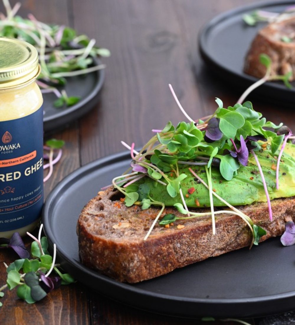 Ghee Avocado Toast